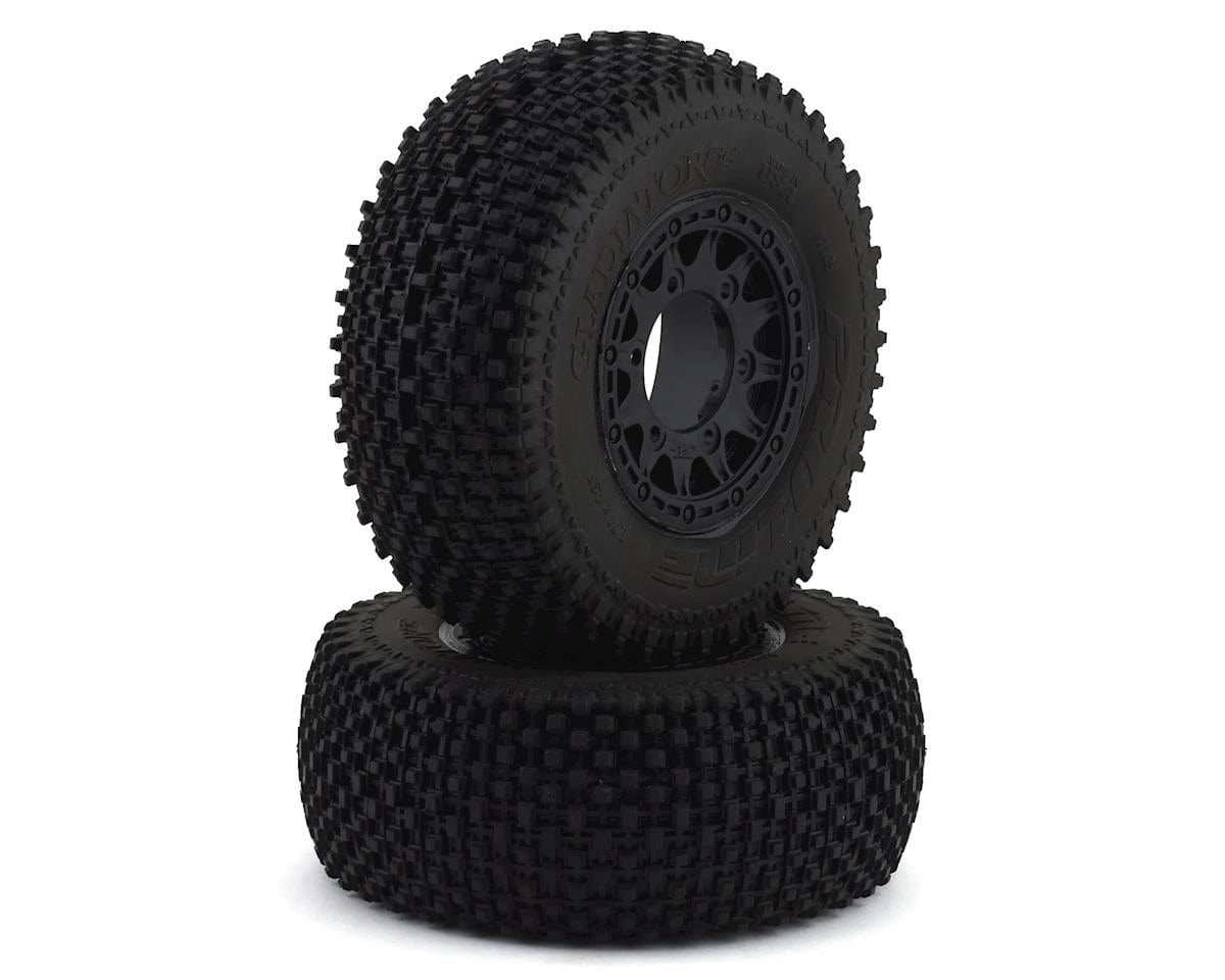 Proline Gladiator SC M3 Tyres Mounted on Raid Wheels, Slash 2WD/4x4, F/R, PR1169-12 - Hobbytech Toys