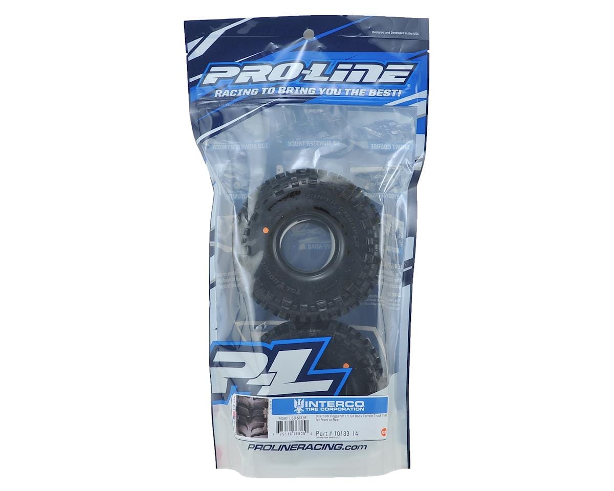 Proline Interco Bogger 1.9 G8 Rock Terrain Tyres, PR10133-14 - Hobbytech Toys
