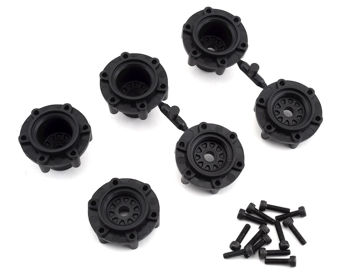 Proline Sand Paw LP 2.8in Tyres Mounted on Raid Black 6x30 Wheels, F/R, PR10160-10 - Hobbytech Toys