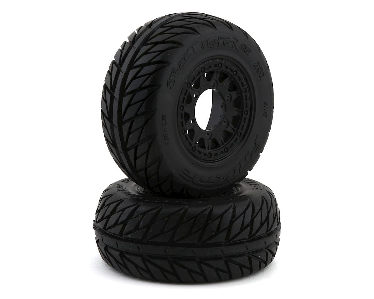 Proline Street Fighter SC Tyres Mounted on Raid 6x30 Wheels, Slash 2wd/4wd, F/R, PR1167-10 - Hobbytech Toys
