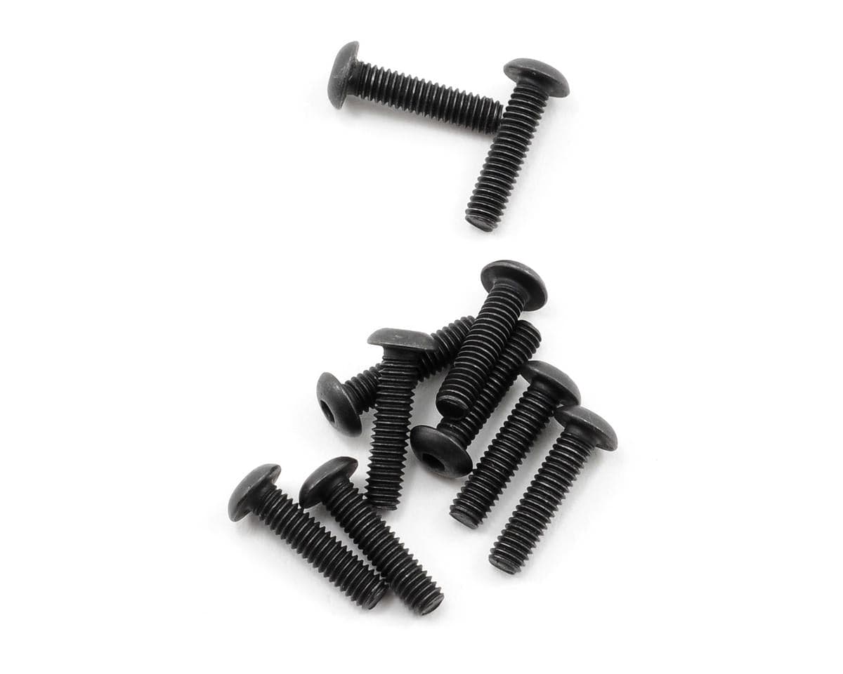 ProTek RC 2.5x10mm "High Strength" Button Head Screws (10) - Hobbytech Toys