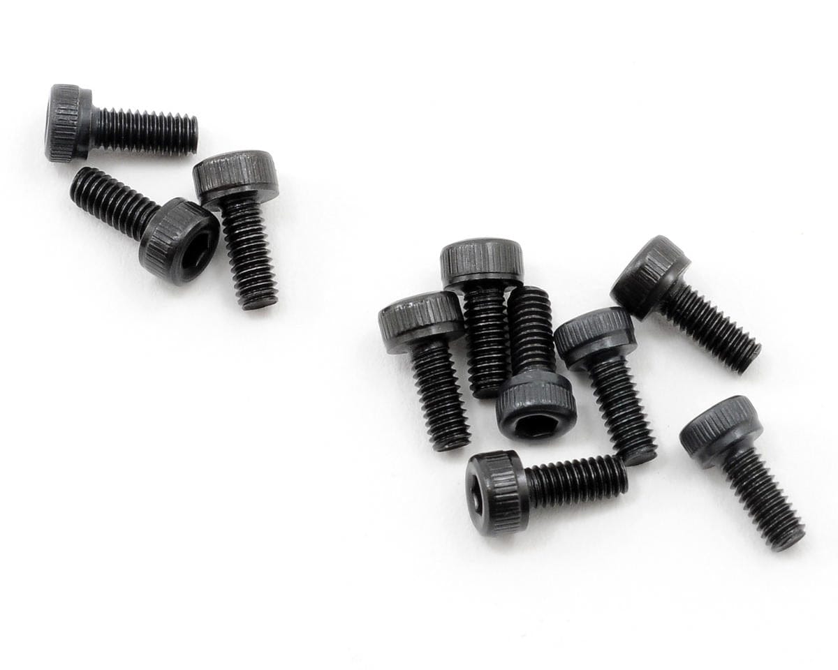 ProTek RC 2.5x6mm "High Strength" Socket Head Cap Screws (10) - Hobbytech Toys