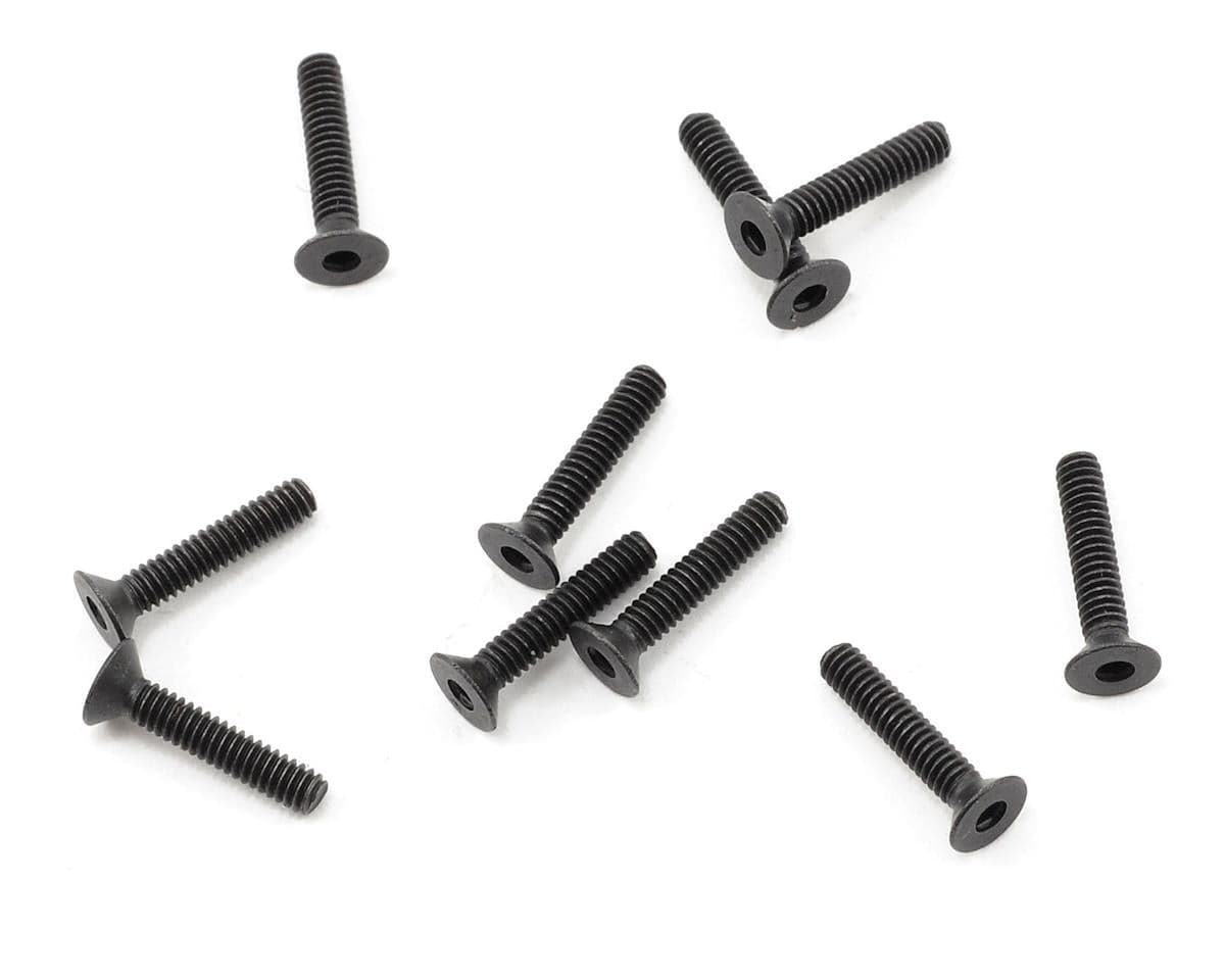 ProTek RC 2x10mm "High Strength" Flat Head Screws (10) - Hobbytech Toys