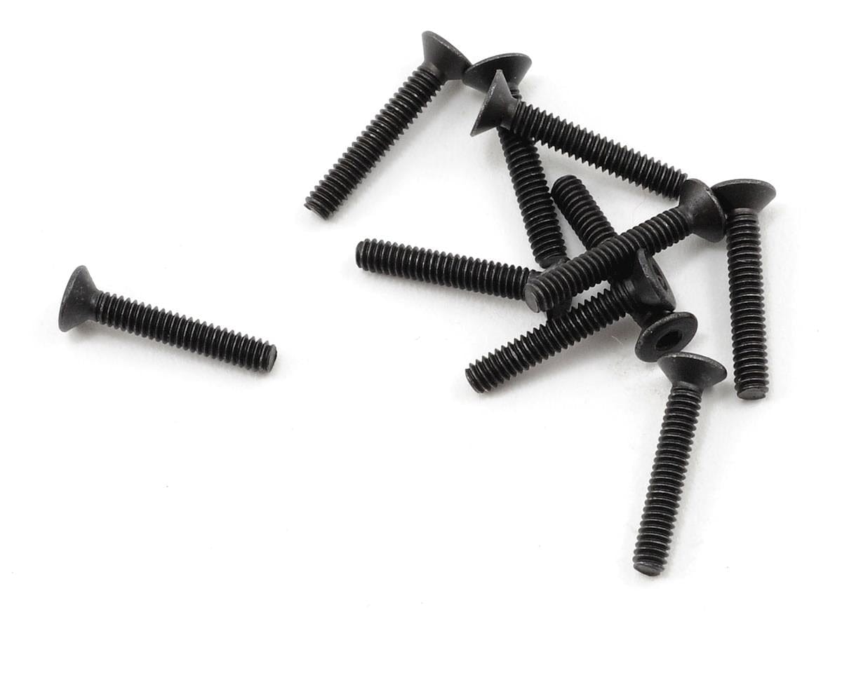 ProTek RC 2x12mm "High Strength" Flat Head Screws (10) - Hobbytech Toys