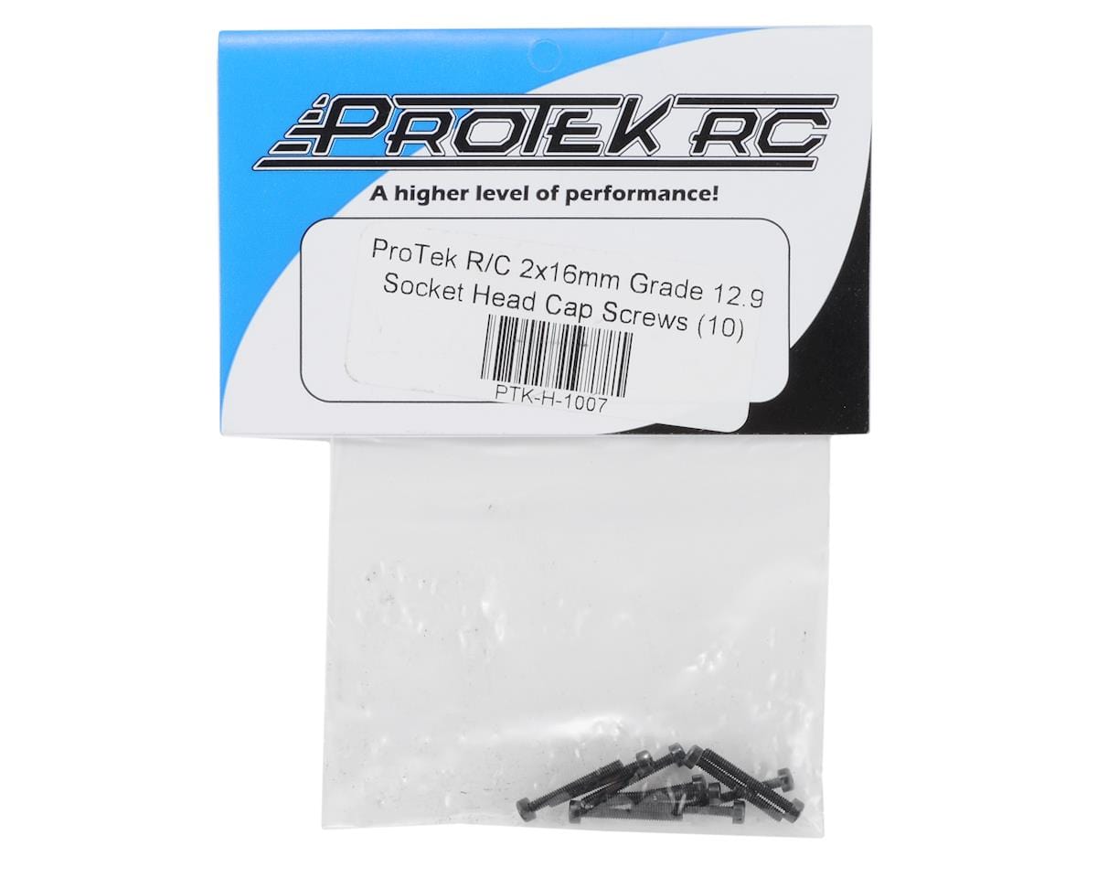 ProTek RC 2x16mm "High Strength" Socket Head Cap Screw (10) - Hobbytech Toys