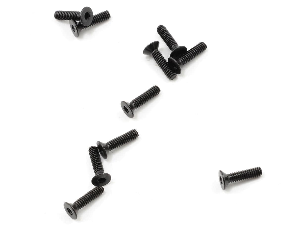 ProTek RC 2x8mm "High Strength" Flat Head Screws (10) - Hobbytech Toys