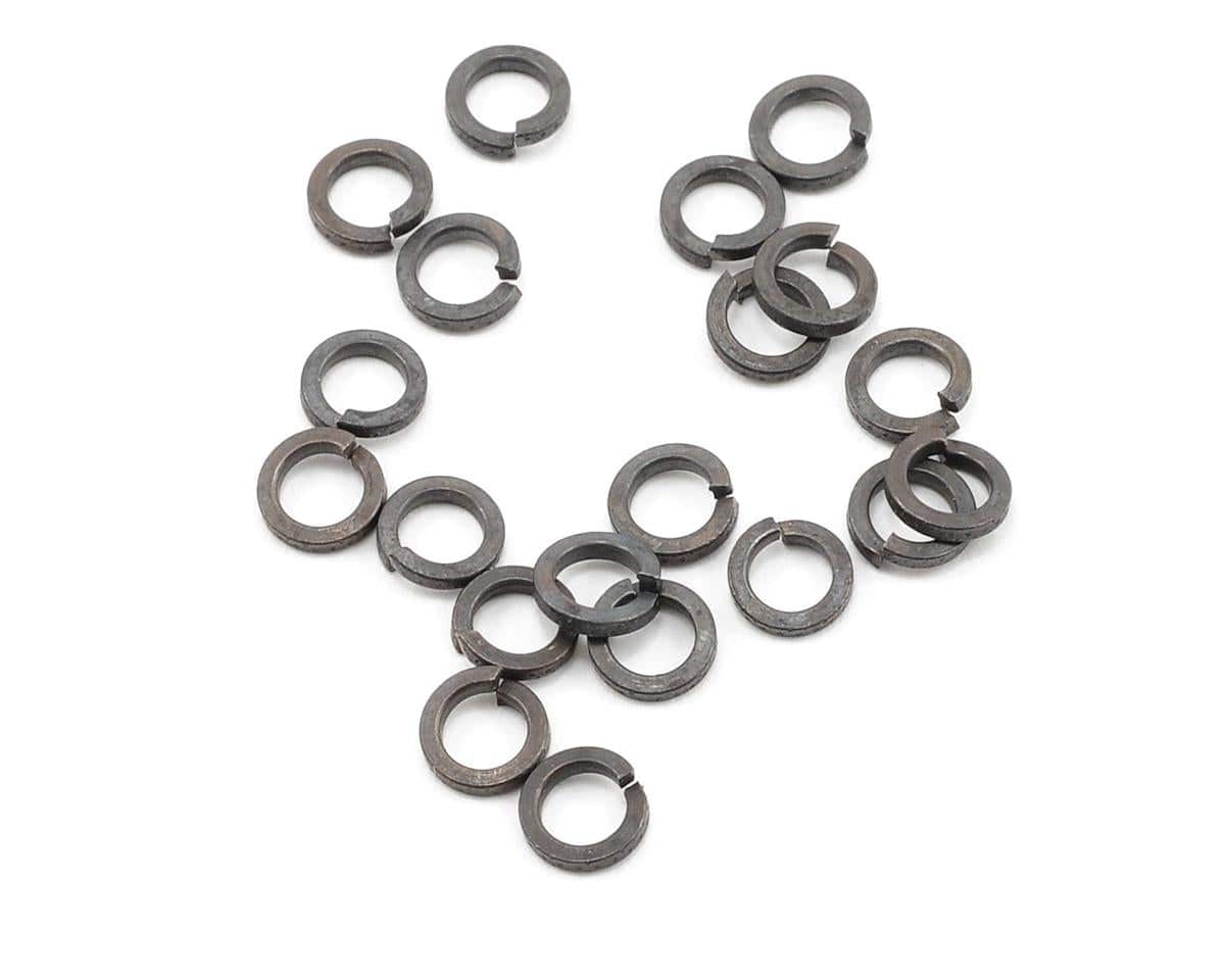 ProTek RC 3mm "High Strength" Black Lock Washers (20) - Hobbytech Toys