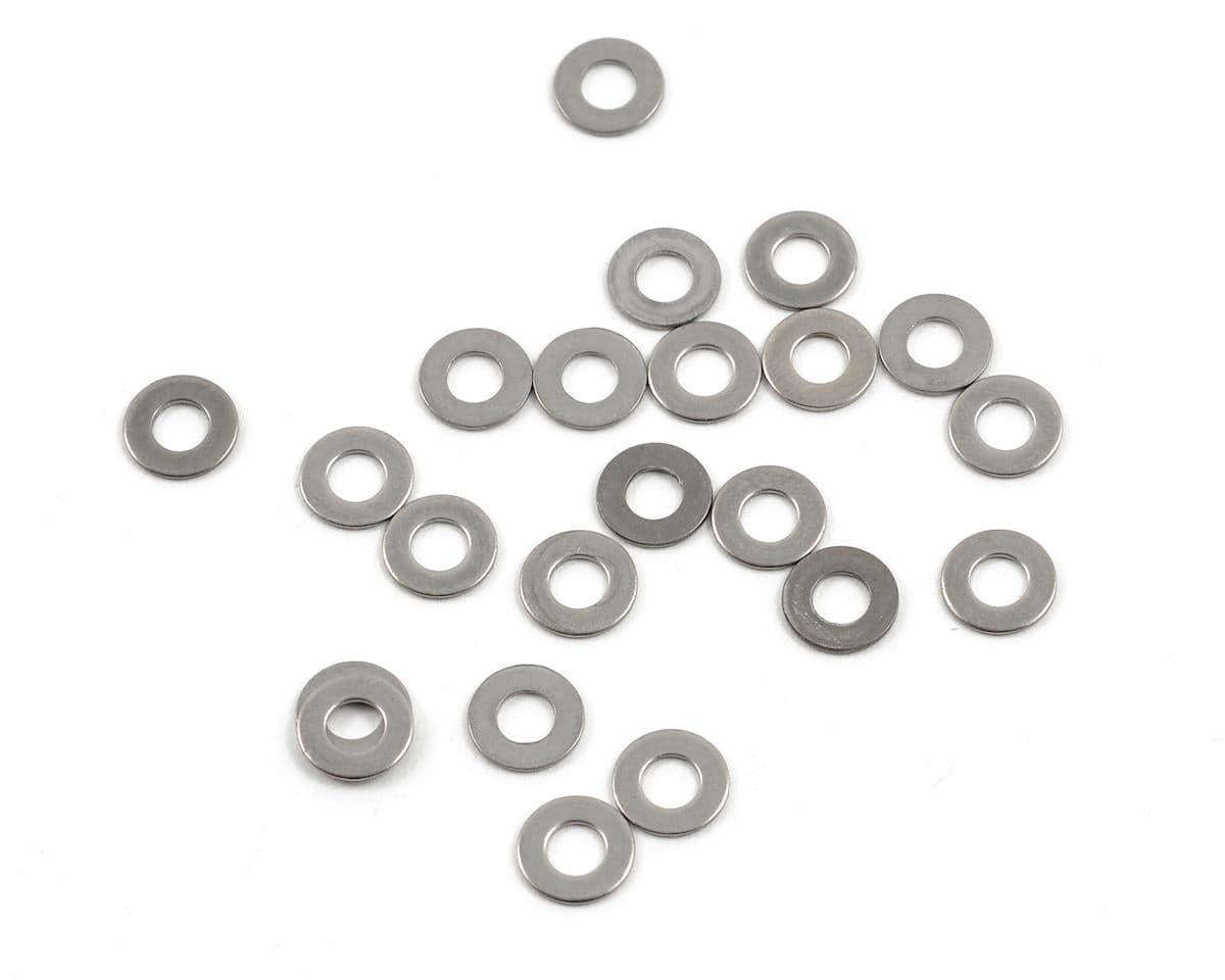 ProTek RC 3mm "High Strength" Stainless Steel Washers (20) - Hobbytech Toys