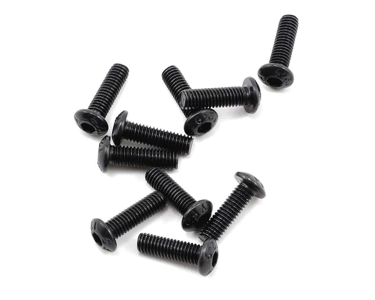 ProTek RC 3x10mm "High Strength" Button Head Screws (10) - Hobbytech Toys
