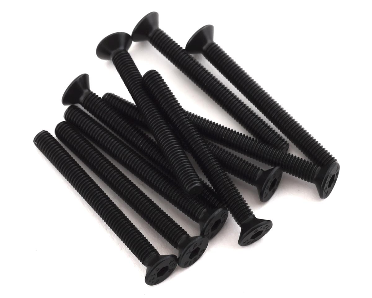 ProTek RC 3x30mm "High Strength" Flat Head Screws (10) - Hobbytech Toys