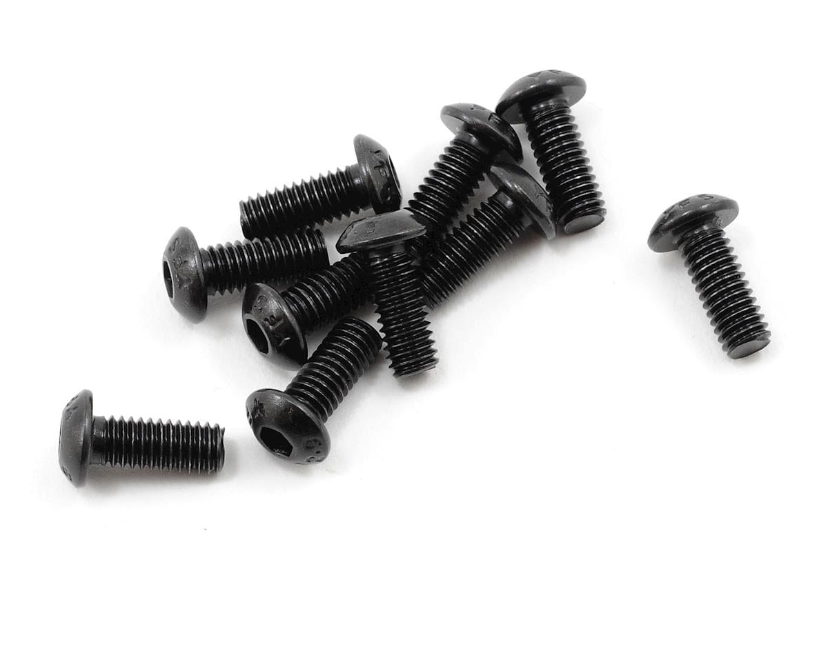 ProTek RC 4x10mm "High Strength" Button Head Screw (10) - Hobbytech Toys
