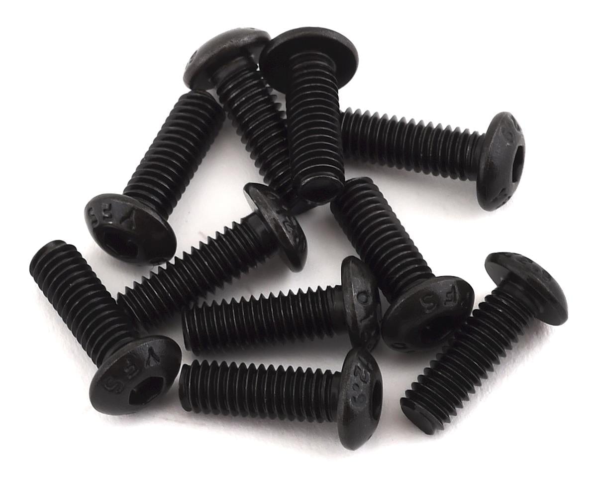 ProTek RC 4x12mm "High Strength" Button Head Screw (10) - Hobbytech Toys
