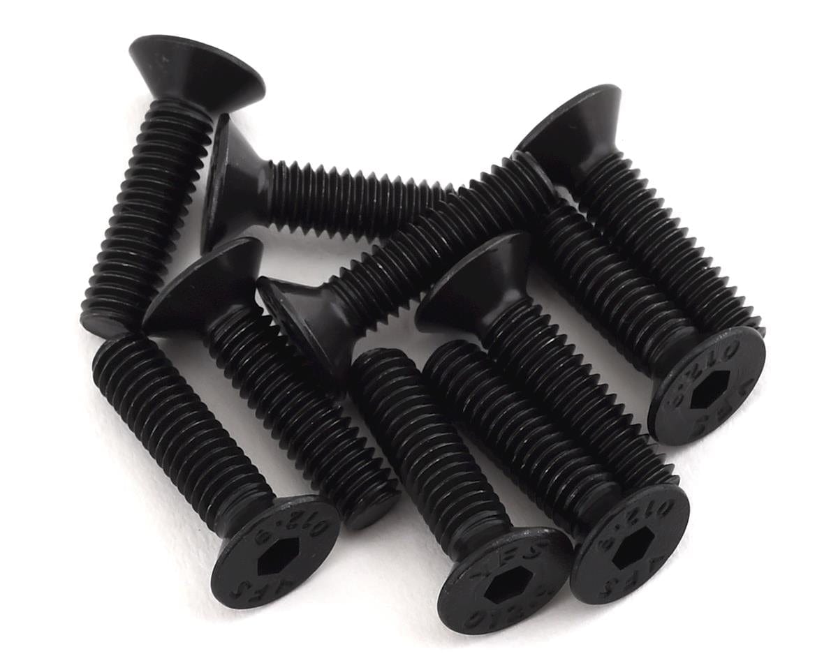 ProTek RC 4x16mm "High Strength" Flat Head Screws (10) - Hobbytech Toys