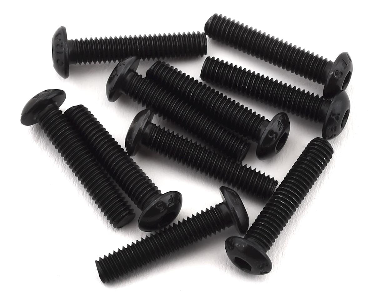 ProTek RC 4x20mm "High Strength" Button Head Screws (10) - Hobbytech Toys