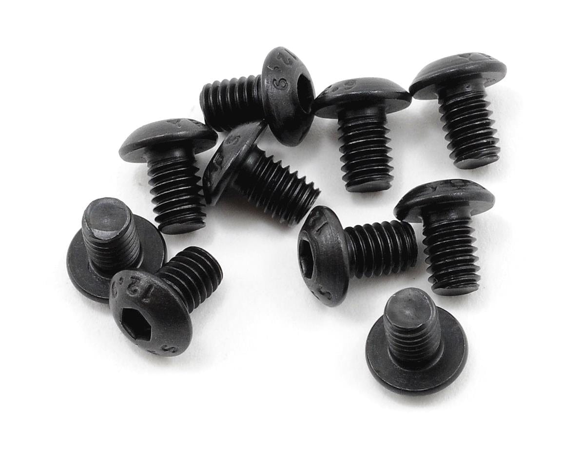 ProTek RC 4x6mm "High Strength" Button Head Screws (10) - Hobbytech Toys