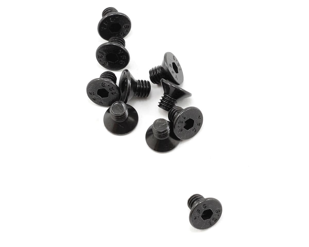 ProTek RC 4x6mm "High Strength" Flat Head Screws (10) - Hobbytech Toys