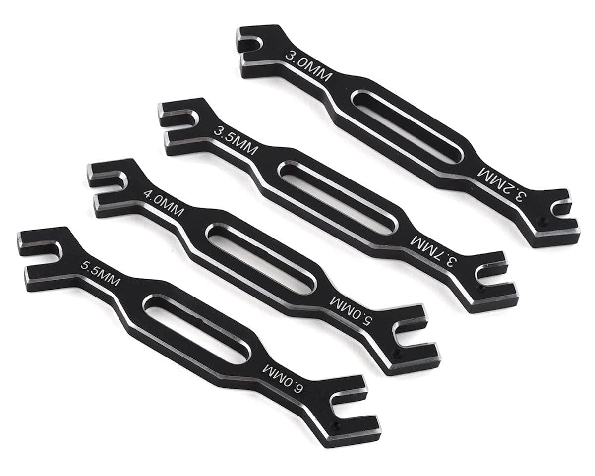 ProTek RC Aluminum Turnbuckle Wrench Set (3, 3.2, 3.5, 3.7, 4, 5, 5.5 & 6mm) ProTek RC TOOLS