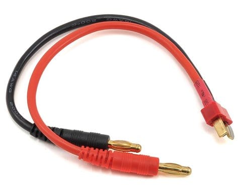 ProTek RC Heavy Duty T-Style Ultra Plug Charge Lead (Male to 4mm Banana) ProTek RC RC CARS - PARTS