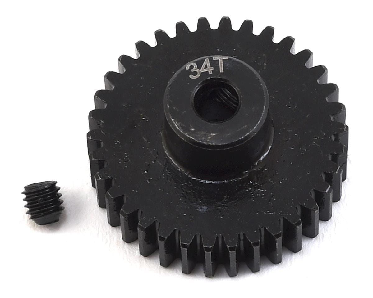 ProTek RC Lightweight Steel 48P Pinion Gear (3.17mm Bore) (34T) - Hobbytech Toys