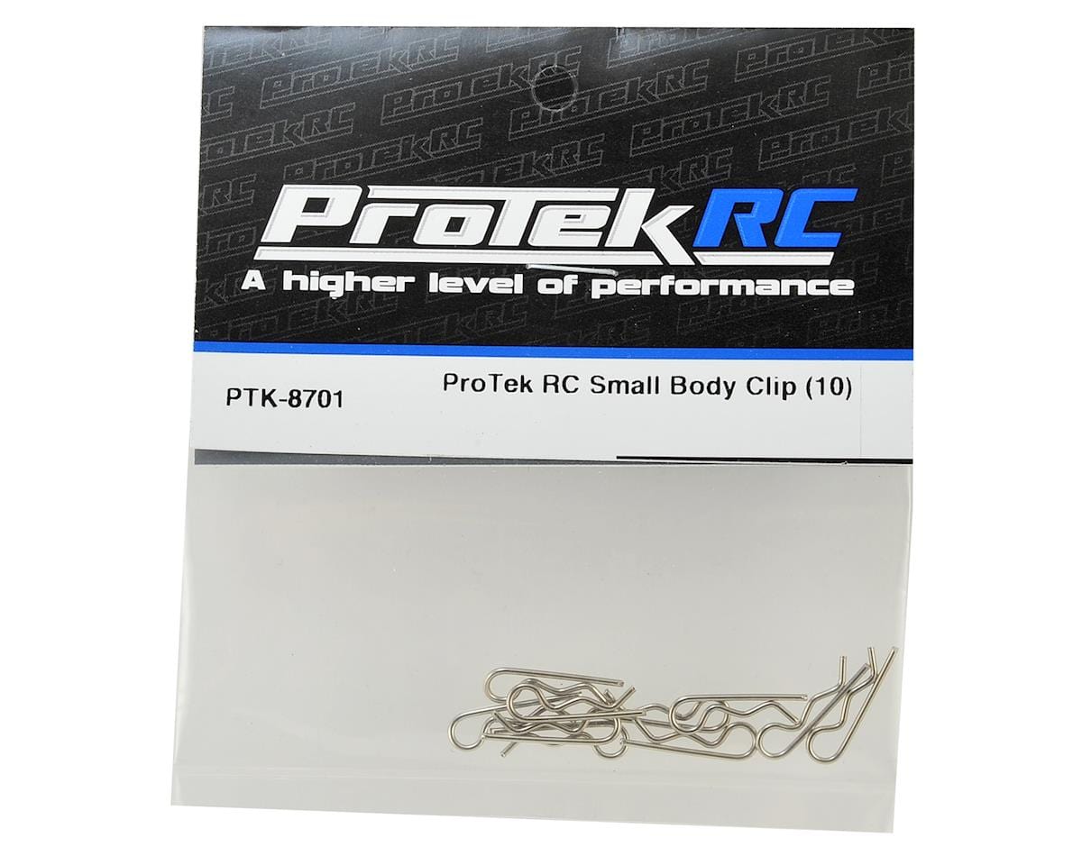 ProTek RC Small Body Clip (10) (1/12 Scale) ProTek RC RC CARS - PARTS