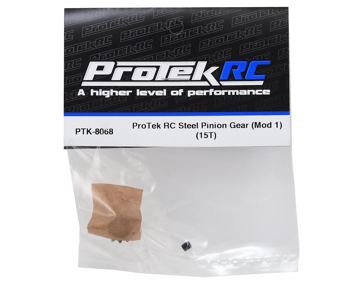 ProTek RC Steel Mod 1 Pinion Gear (5mm Bore) (15T) ProTek RC RC CARS - PARTS