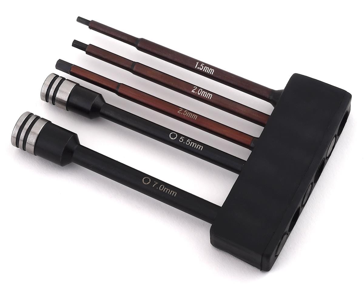 ProTek RC TruTorque 5-Piece 1/4 Drive Hex & Nut Driver Set ProTek RC TOOLS