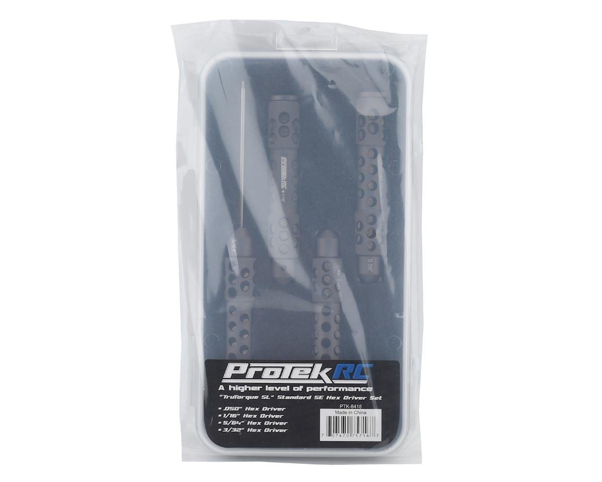 ProTek RC TruTorque SL Imperial Hex Driver Set (4) ProTek RC TOOLS