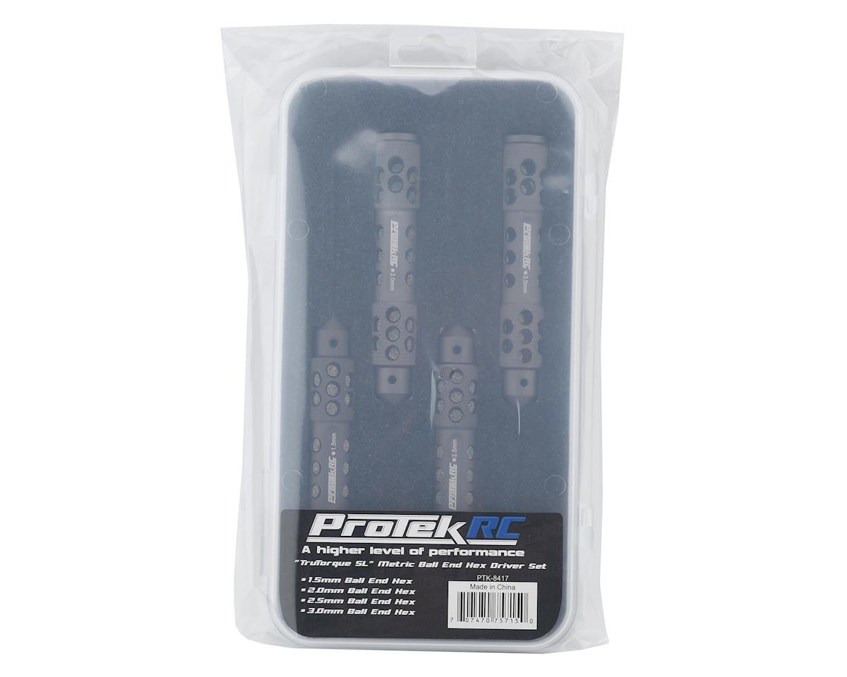 ProTek RC TruTorque SL Metric Ball End Hex Driver Set (4) ProTek RC TOOLS