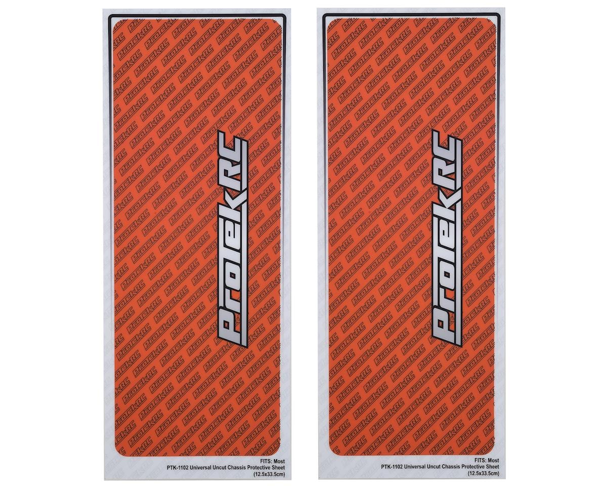 ProTek RC Universal Chassis Protective Sheet (Orange) (2) - Hobbytech Toys