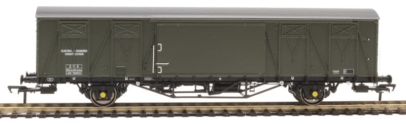Rapido 910011 OO Gauge ZYX No. LDB786913 Engineer's olive VIX Ferry Van - Hobbytech Toys