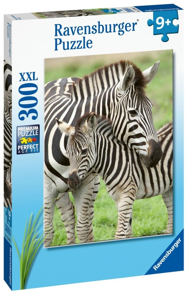 Ravensburger 12948-5 Zebra Love Puzzle 300pc - Hobbytech Toys