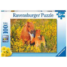 Ravensburger 13283-6 Shetland Ponies 100pc - Hobbytech Toys
