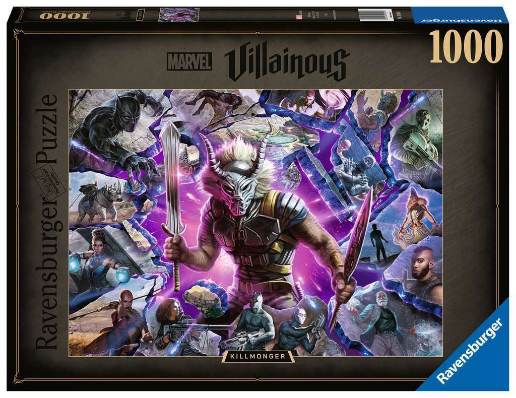 Ravensburger 16906-1 Villainous Killmonger 1000pc - Hobbytech Toys