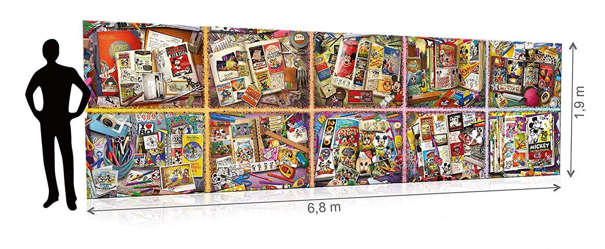 Ravensburger 17828-5 Disney Mickey Through the Years 40320pc - Hobbytech Toys