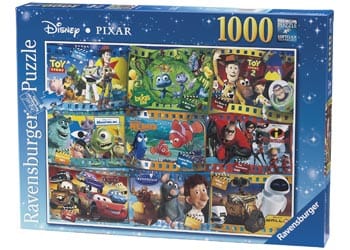 Ravensburger 19222-9 Disney Pixar Movies 1 Puzzle 1000pc - Hobbytech Toys