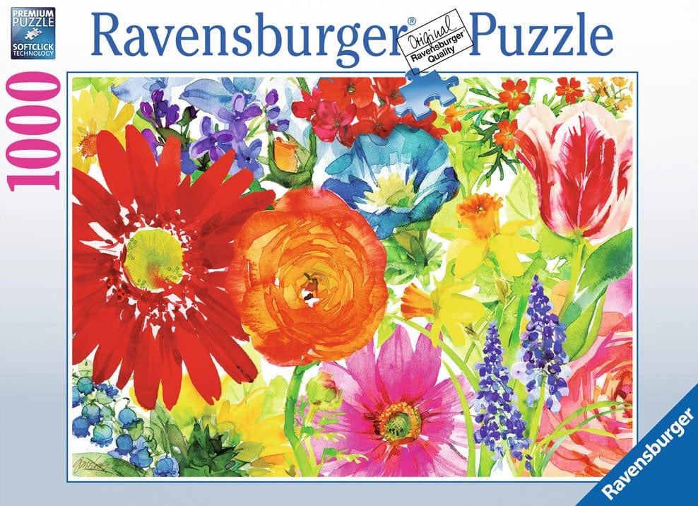 Ravensburger Abundant Blooms Puzzle 1000pc Ravensburger PUZZLES