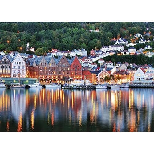 Ravensburger 19715-6 Bergen Norwegian Puzzle 1000pc - Hobbytech Toys