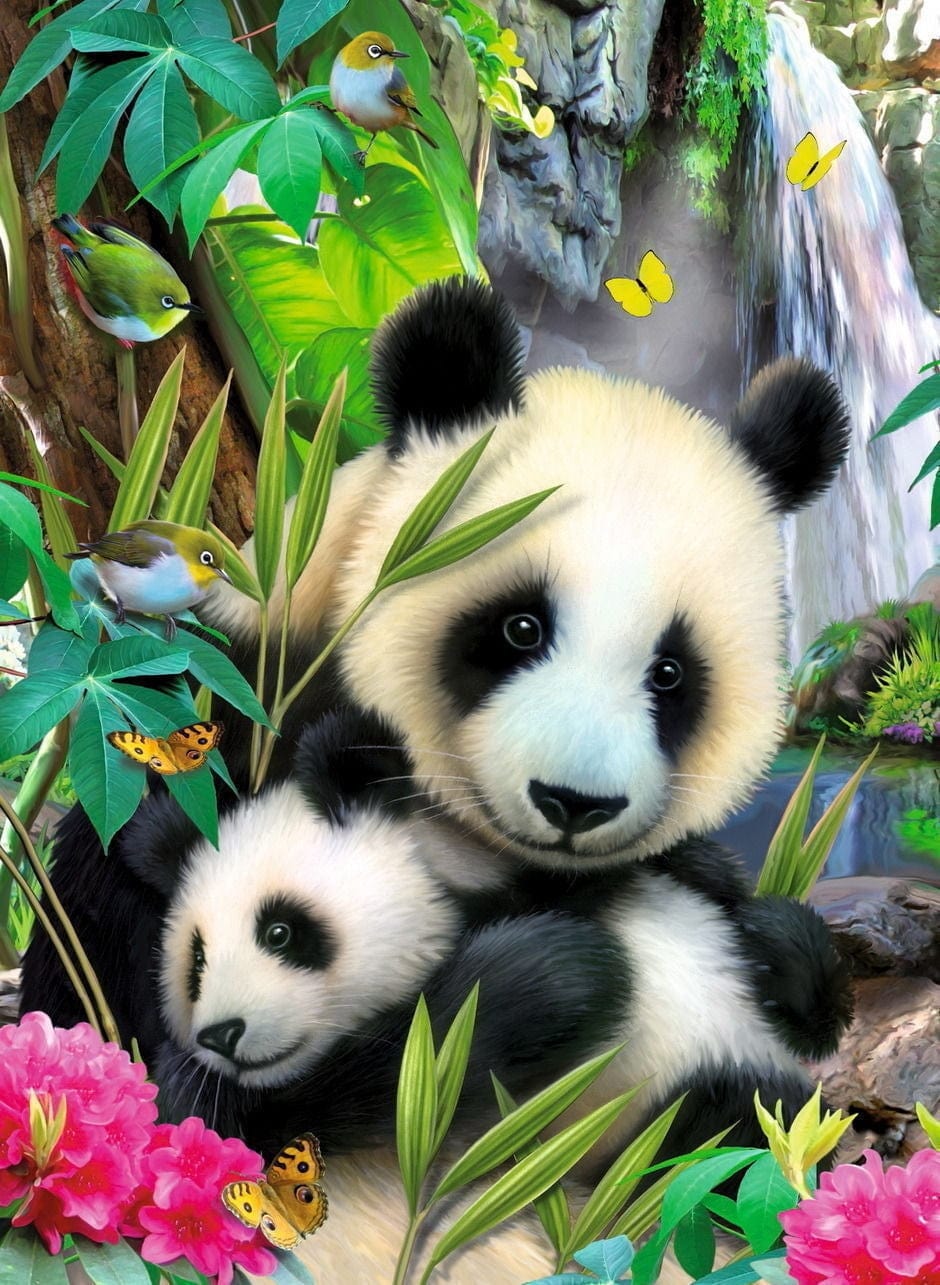 Ravensburger Cuddling Pandas Puzzle 300Pc Ravensburger PUZZLES