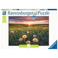 Ravensburger 16990-0 Dandelions at Sunset Puzzle 500pc - Hobbytech Toys