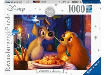 Ravensburger 13972-9 Disney Moments 1955 Lady and Tramp 1000pc - Hobbytech Toys