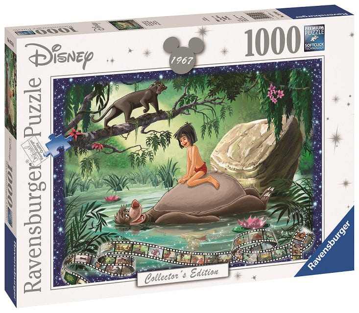 Ravensburger Disney Moments The Jungle Book 1967 Puzzle 1000Pcs Ravensburger PUZZLES