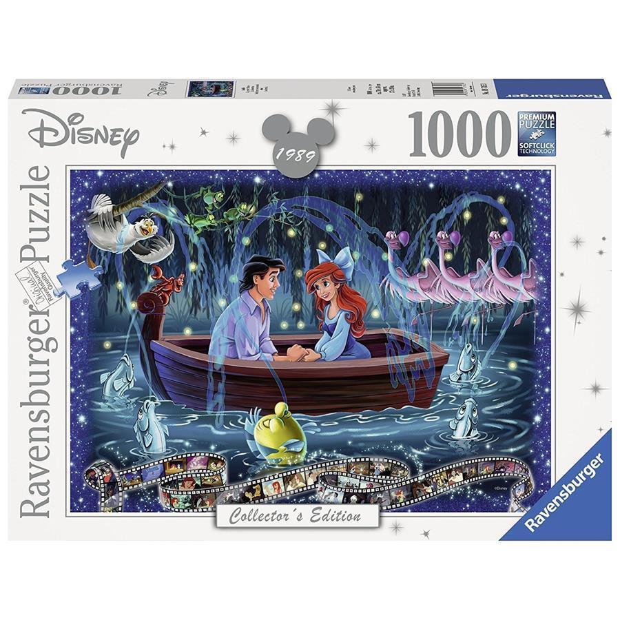 Ravensburger 19745-3 Disney Moments 1989 Little Mermaid 1000pc - Hobbytech Toys