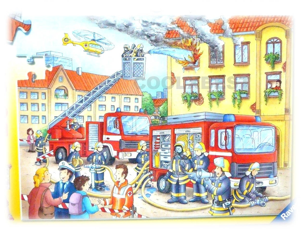 Ravensburger Fire Brigade Puzzle 100pc Ravensburger PUZZLES