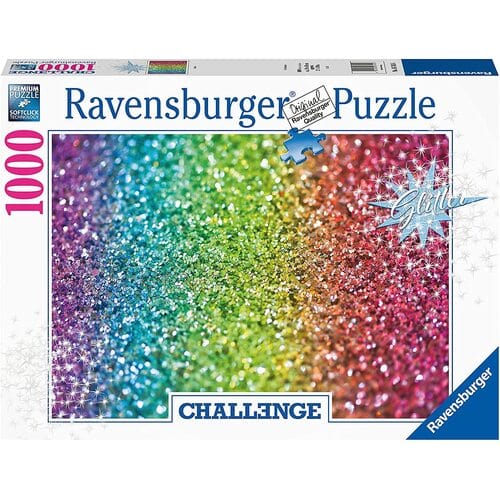 Ravensburger 16745-6 Glitter Puzzle 1000pc - Hobbytech Toys