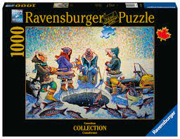 Ravensburger Ice Fishing 1000pc Puzzle Ravensburger PUZZLES