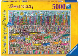 Ravensburger James Rizzi Skyline Puzzle 5000pc - Hobbytech Toys