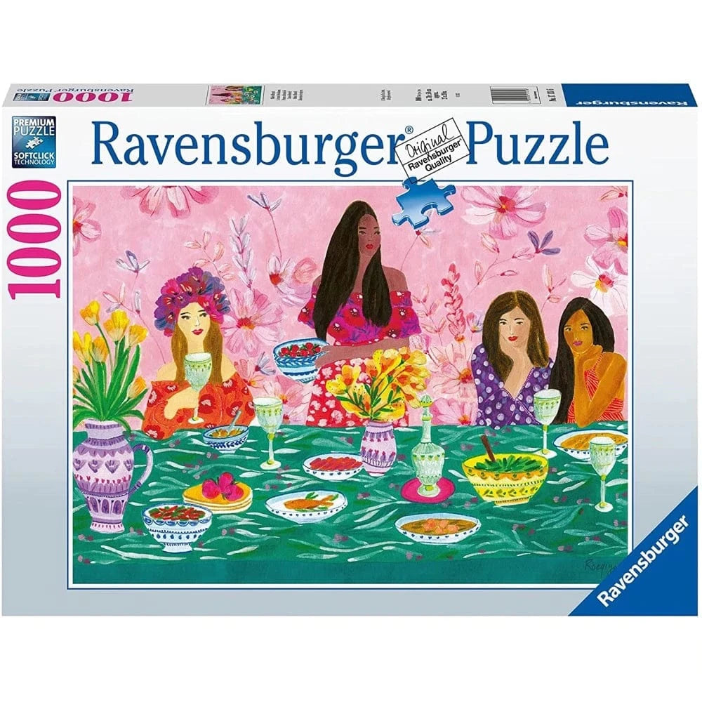 Ravensburger 17131-6 Ladies Brunch Puzzle 1000pc - Hobbytech Toys