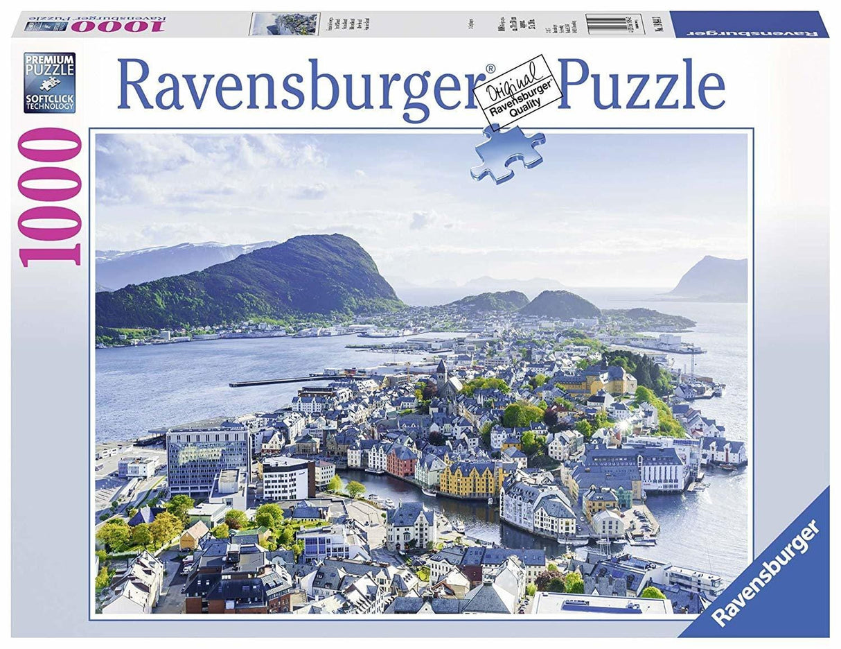 Ravensburger Norway Alesund 1000pc Puzzle - Hobbytech Toys