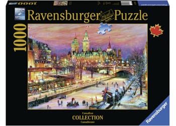 Ravensburger 19868-9 Ottawa Winterlude Festival Puzzle 1000pc - Hobbytech Toys