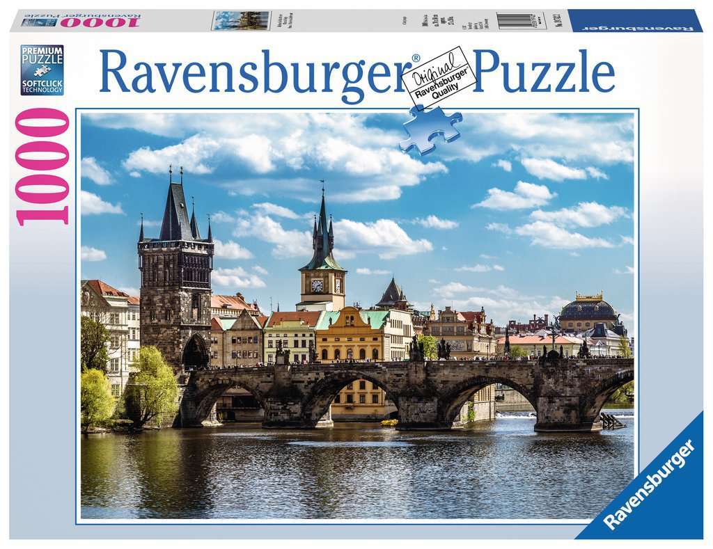 Ravensburger Prague: The Charles Bridge Puzzle 1000pc Ravensburger PUZZLES